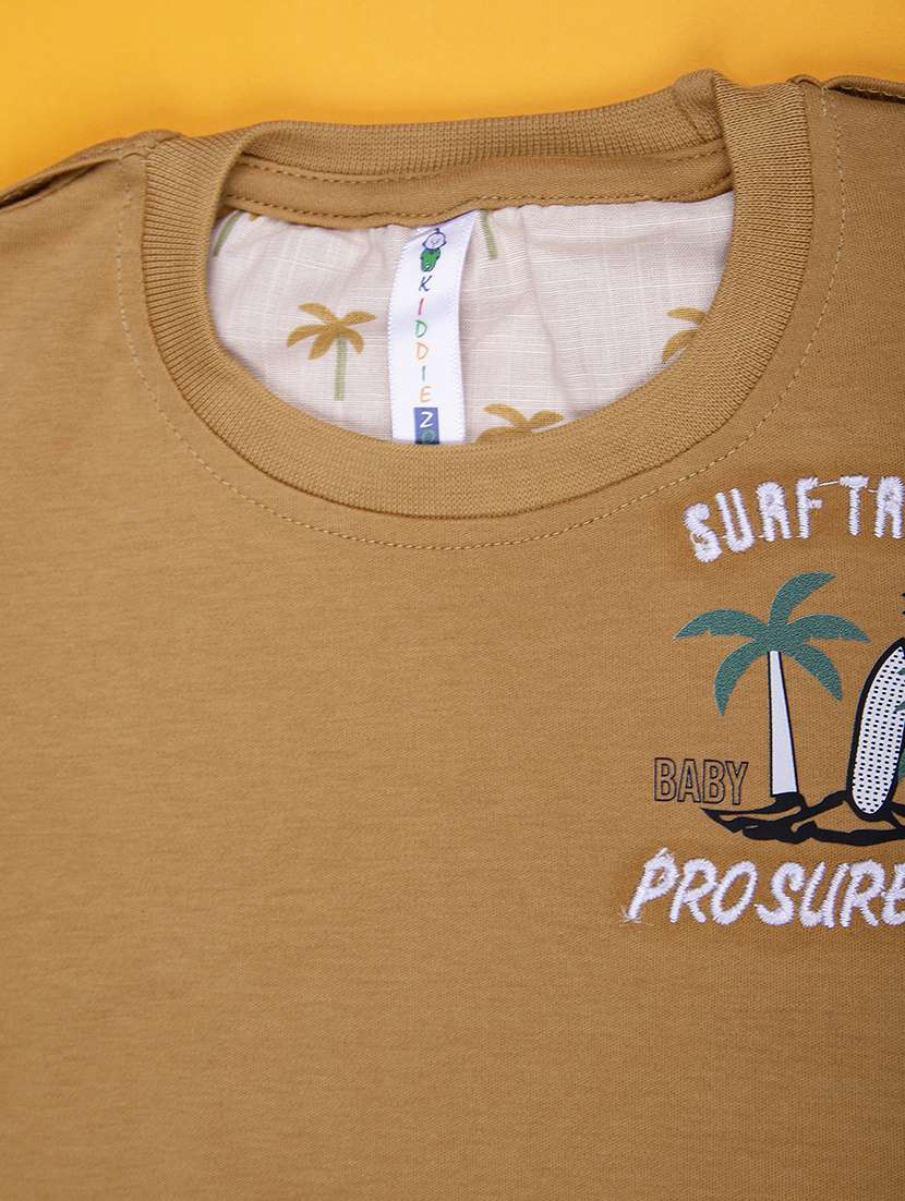 boys printed shirt & shorts casual wear set - 21987636 -  Standard Image - 2