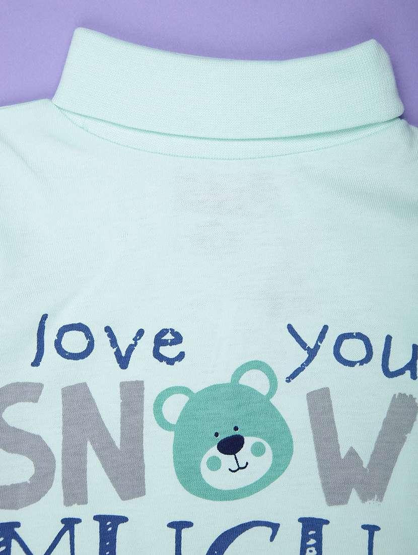 kids printed t-shirt and pajama co-ord set - 21987670 - Standard Image - 2