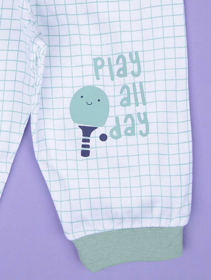 kids printed t-shirt and pajama co-ord set - 21987673 - Standard Image - 2