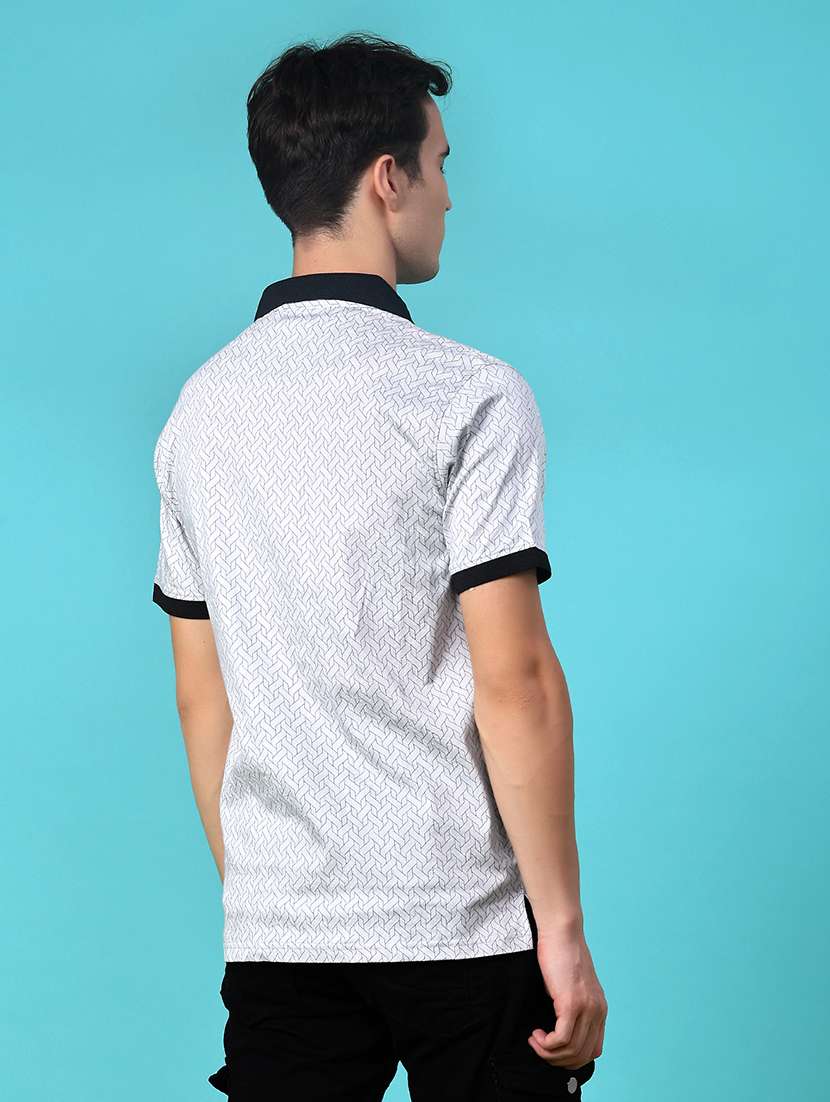 men printed short sleeve regular fit t-shirt - 21987812 -  Standard Image - 2