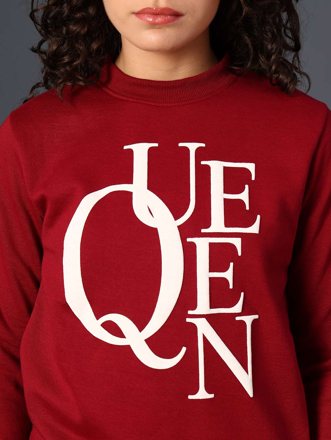 women printed long sleeve sweatshirt - 21987821 -  Standard Image - 2