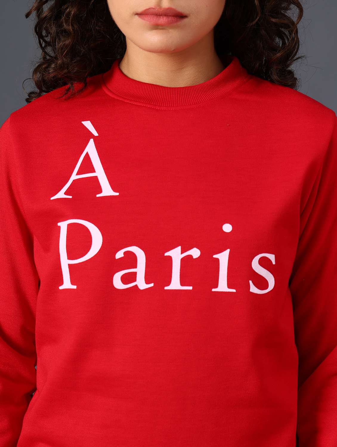 women printed long sleeve sweatshirt - 21987824 -  Standard Image - 2