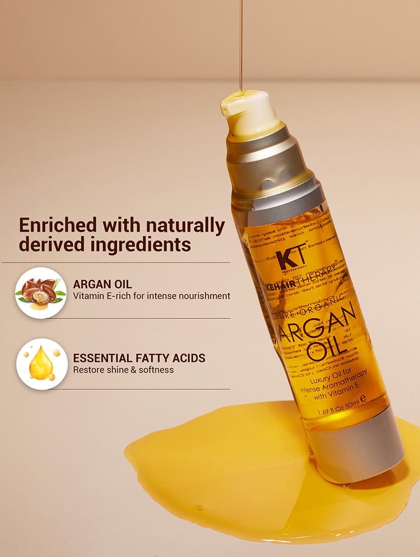 argan oil hair serum with vitamin e for frizz control - 50ml - 21987959 - Standard Image - 2