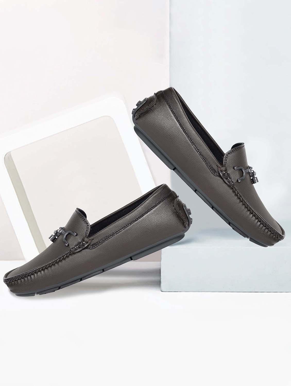 men brown slip on horsebit loafer - 21988270 - Zoom Image - 0