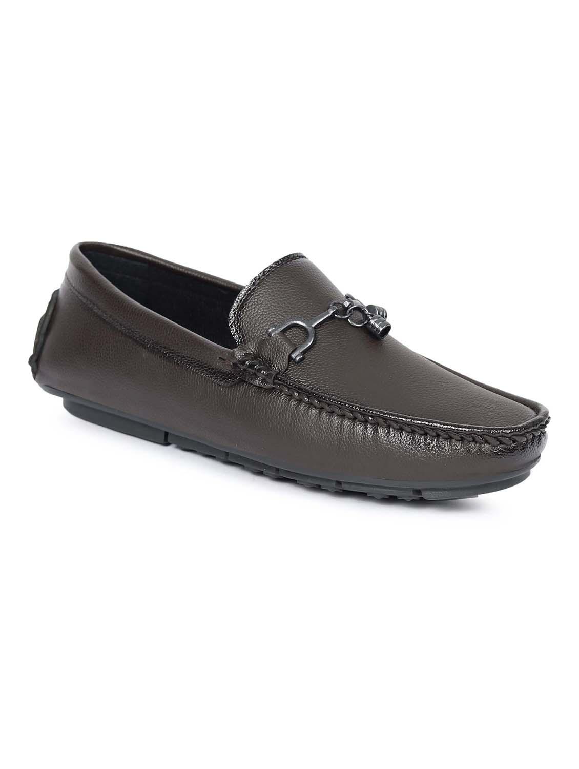 men brown slip on horsebit loafer - 21988270 - Standard Image - 2