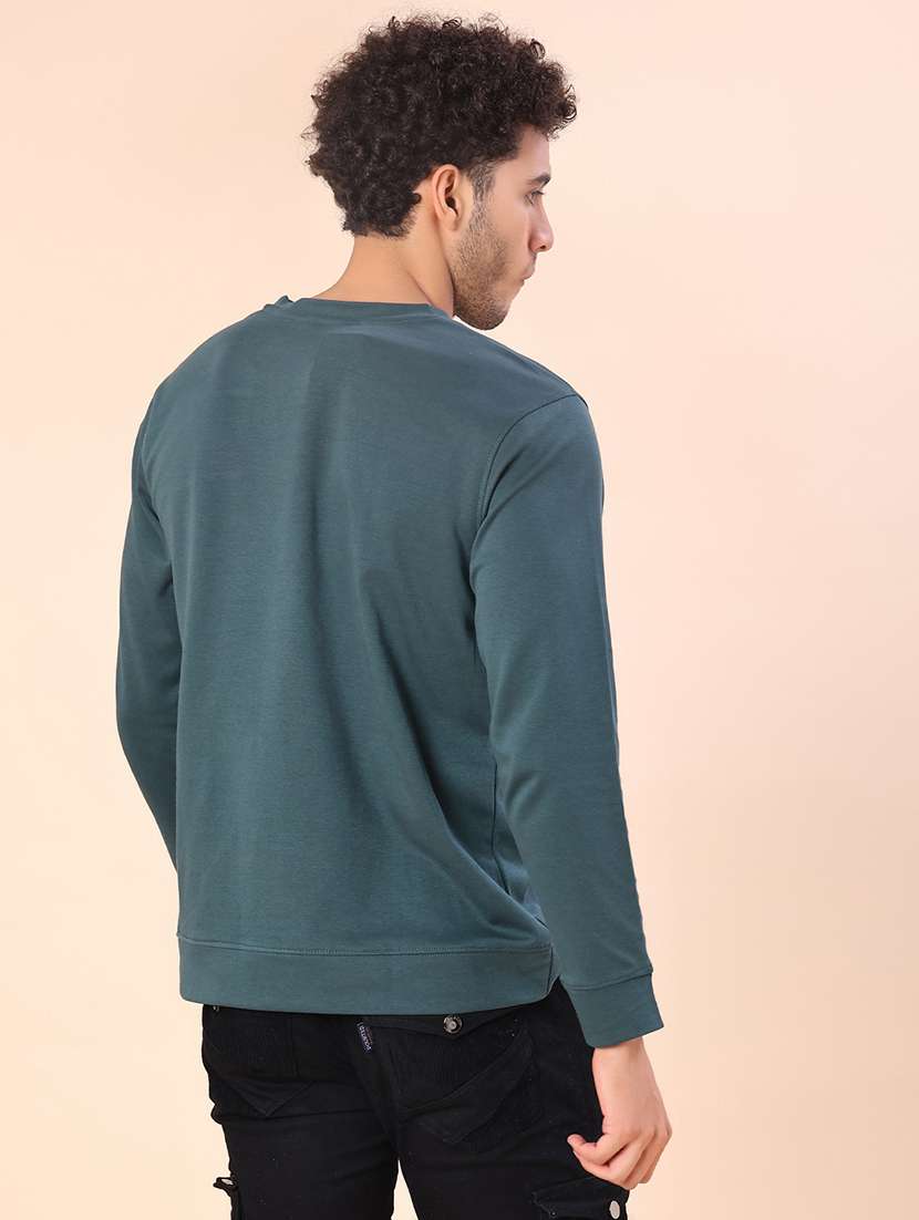 men color block long sleeve regular fit sweatshirt - 21988599 -  Standard Image - 2