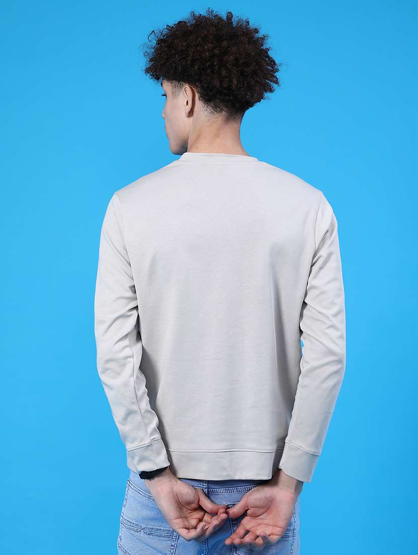 men color block long sleeve regular fit sweatshirt - 21988600 -  Standard Image - 2