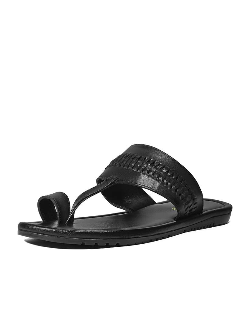 men solid toe separator sandal - 21988807 -  Standard Image - 2