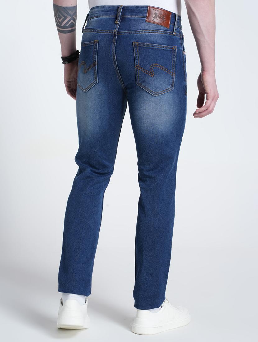 men washed mid rise full length jeans - 21988841 - Standard Image - 2