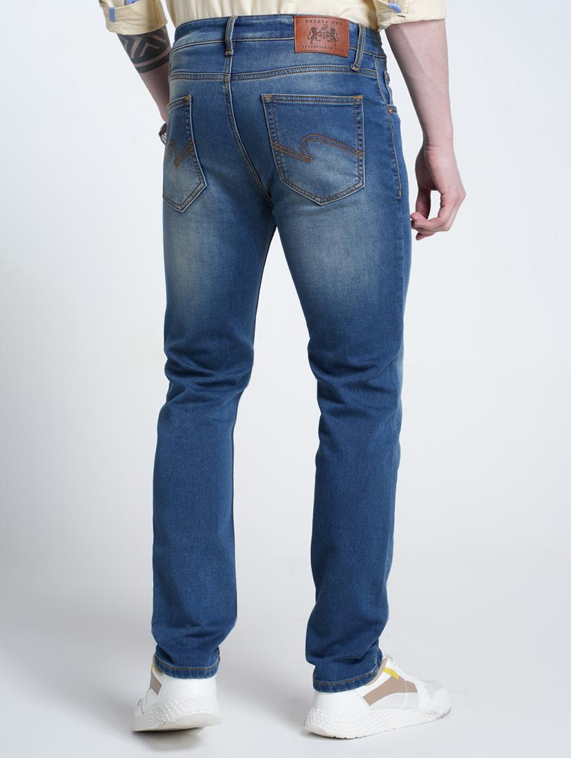 men washed mid rise full length jeans - 21988847 - Standard Image - 2