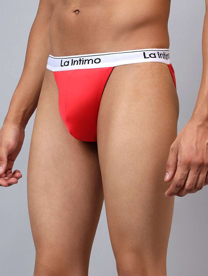 men solid low rise thongs - 21989400 -  Standard Image - 2