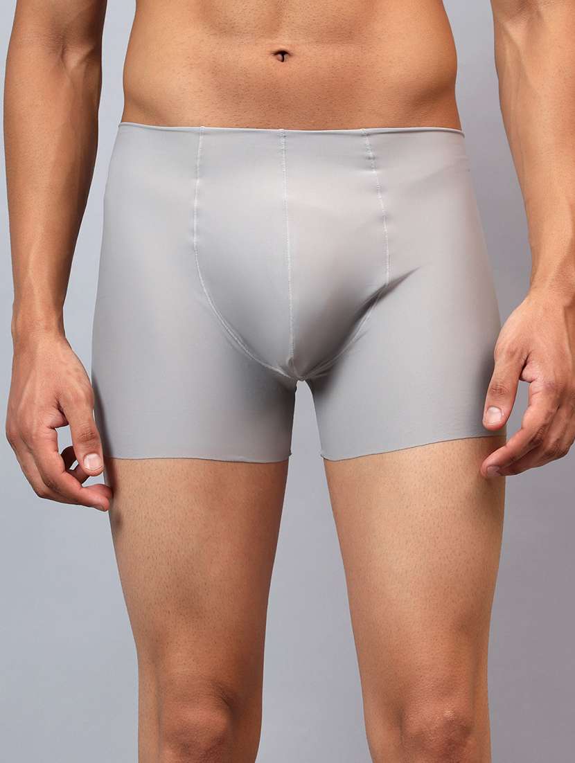 men solid low rise trunks brief