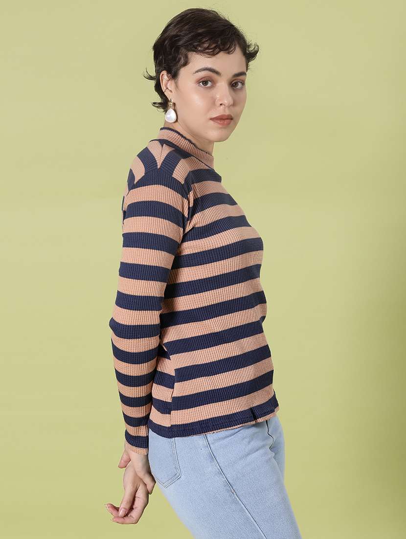 women striped long sleeve t-shirt - 21989607 -  Standard Image - 2