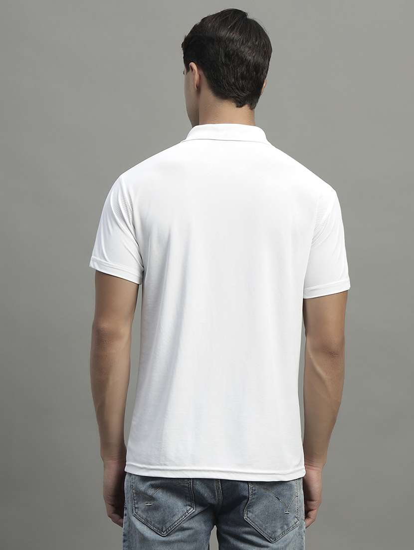 men solid short sleeve regular fit polo t-shirt - 21989828 -  Standard Image - 2