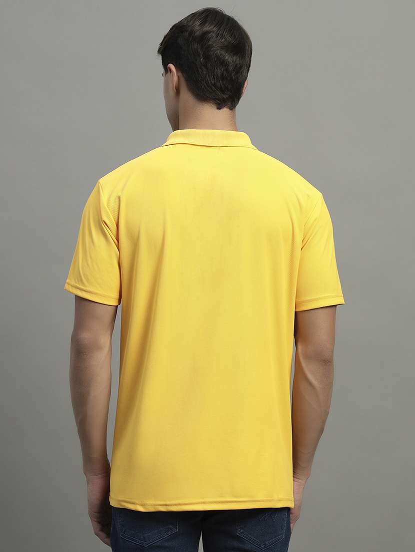 men solid short sleeve regular fit polo t-shirt - 21989830 -  Standard Image - 2