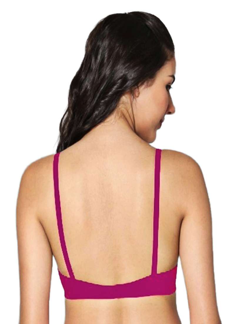 women pack of 2 solid non padded bra - 21990838 -  Standard Image - 2