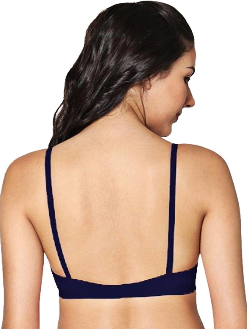 women solid non padded t-shirt bra - 21990856 - Standard Image - 2