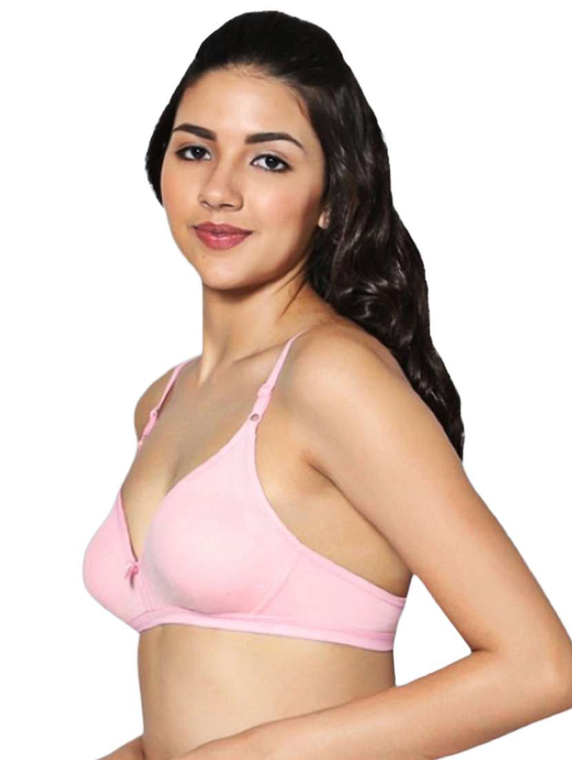 women pack of 2 solid non padded bra - 21990875 -  Standard Image - 2