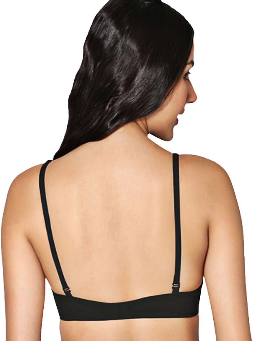 women solid non-wired lightly padded t-shirt bra - 21990916 -  Standard Image - 2