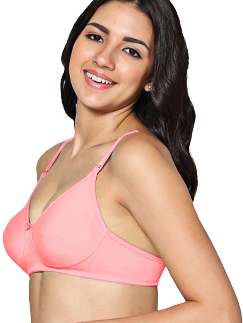 women pack of 2 solid lightly padded bra - 21990932 -  Standard Image - 2