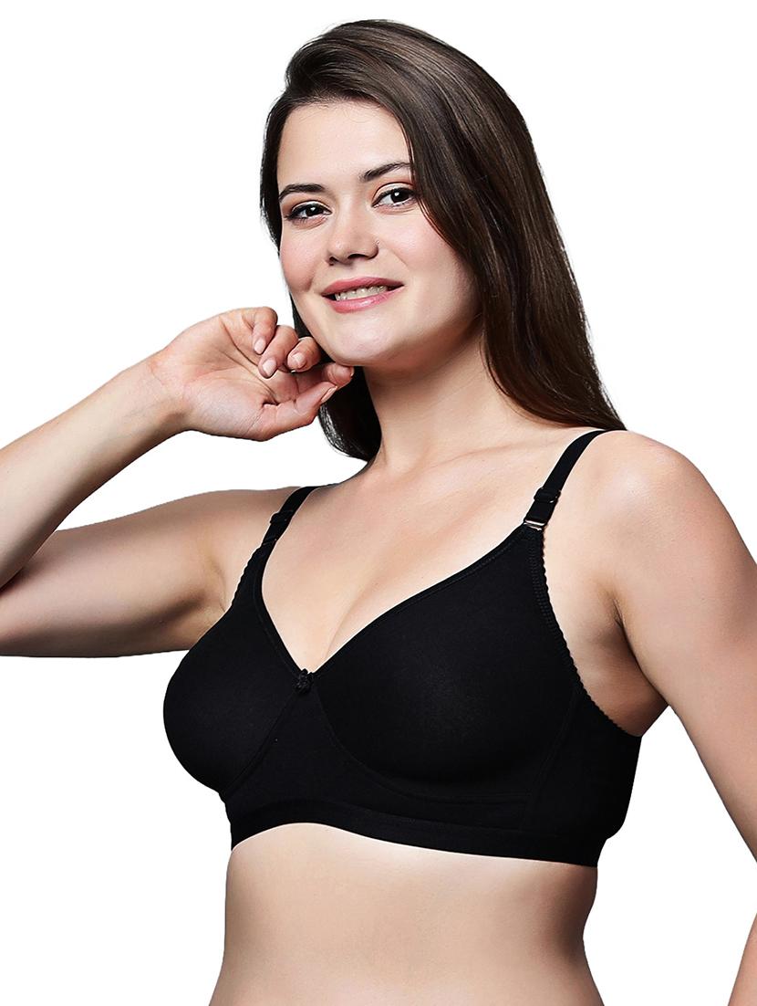women pack of 2 solid non wired t-shirt bra - 21991009 - Standard Image - 2