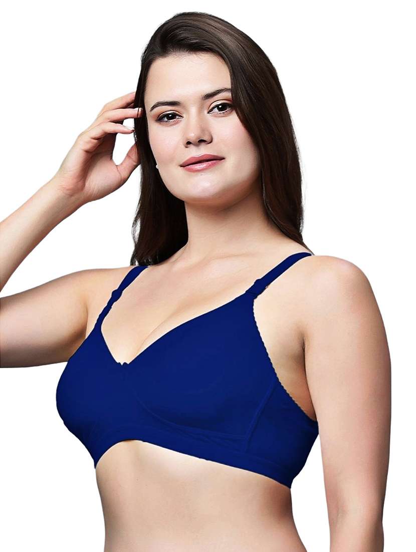 women pack of 2 solid non wired t-shirt bra - 21991071 -  Standard Image - 2