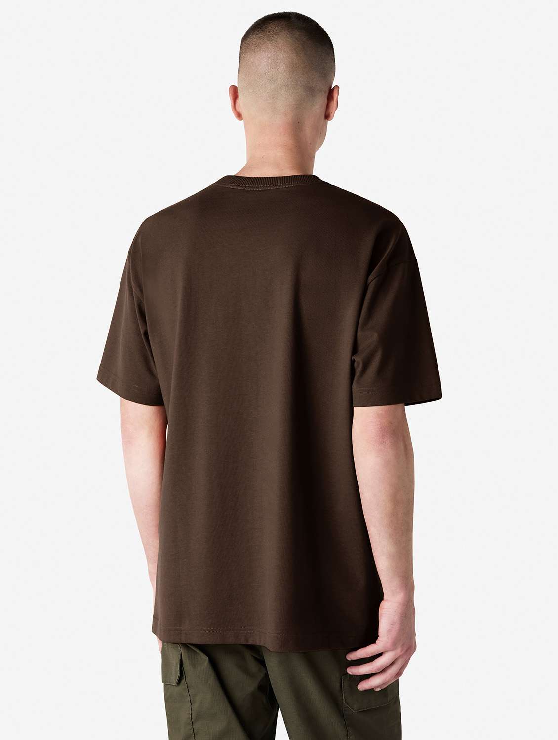 unisex solid short sleeve relaxed fit t-shirt - 21991183 - Standard Image - 2
