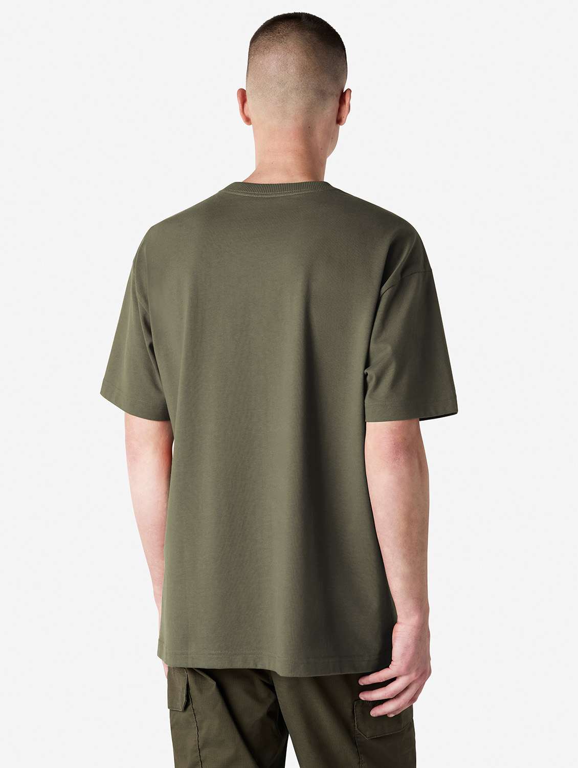 unisex solid short sleeve relaxed fit t-shirt - 21991184 - Standard Image - 2