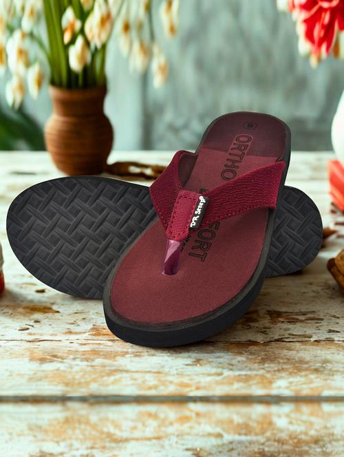 women solid toe separator flip flop - 21991519 -  Standard Image - 0