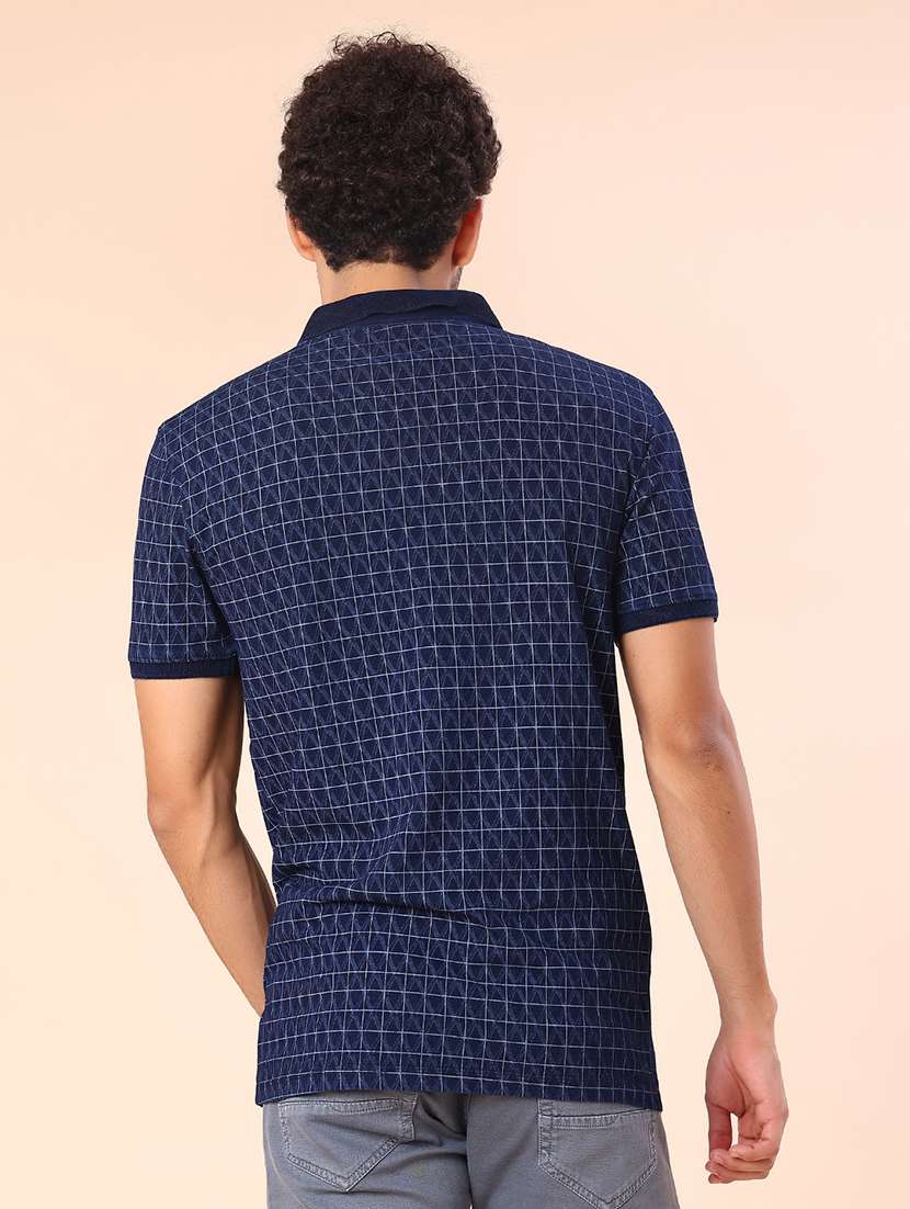 men printed short sleeve regular fit polo t-shirt - 21992055 -  Standard Image - 2