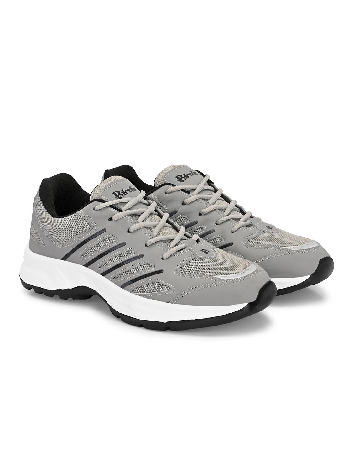 men grey lace up short shoes - 21992970 - Standard Image - 2