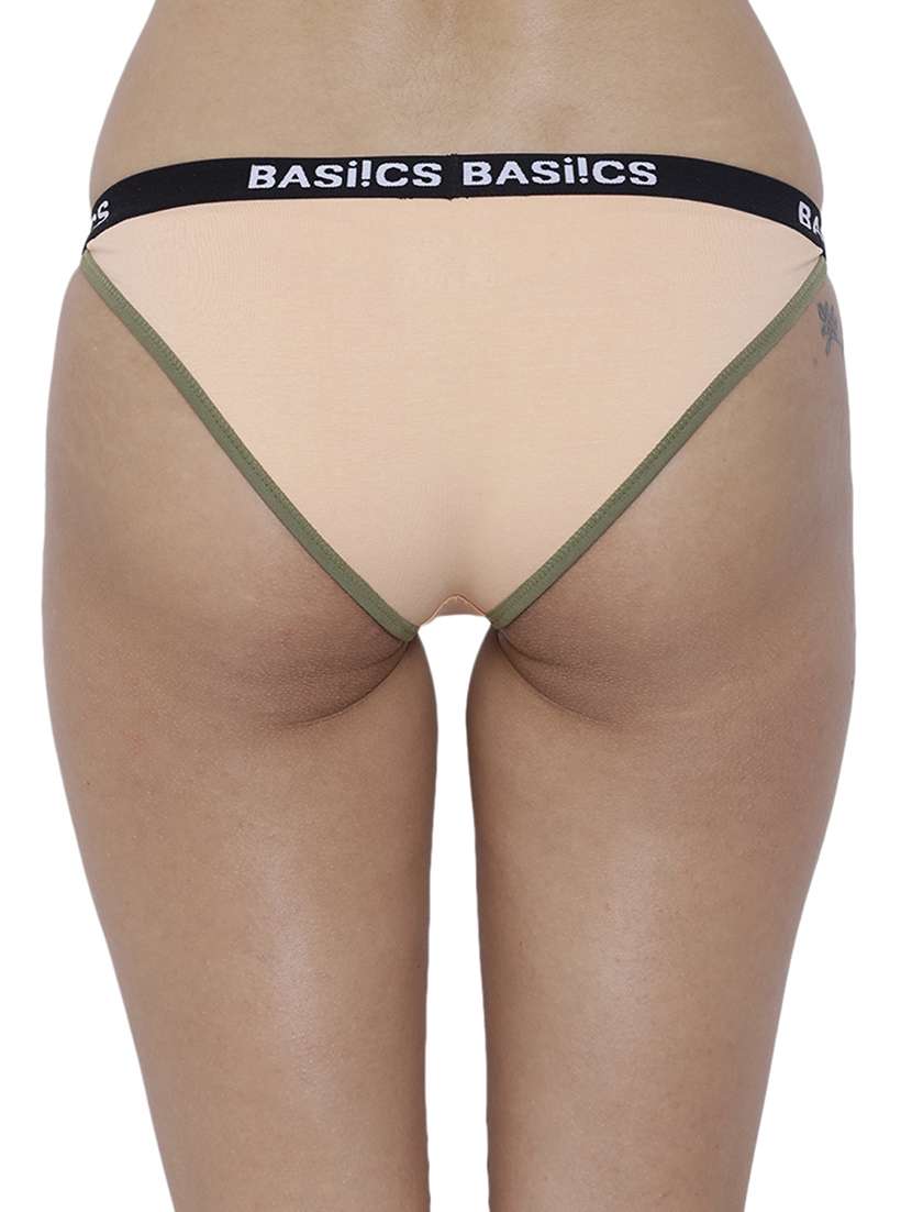 women beige solid low rise bikni panty - 21993057 -  Standard Image - 2