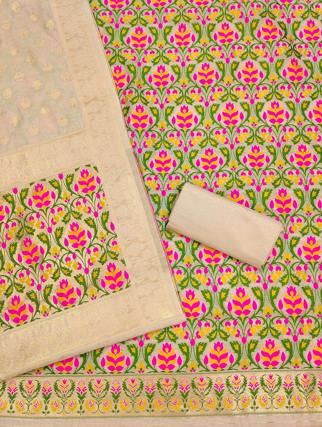 women self design unstitched suit set - 21993073 -  Standard Image - 2