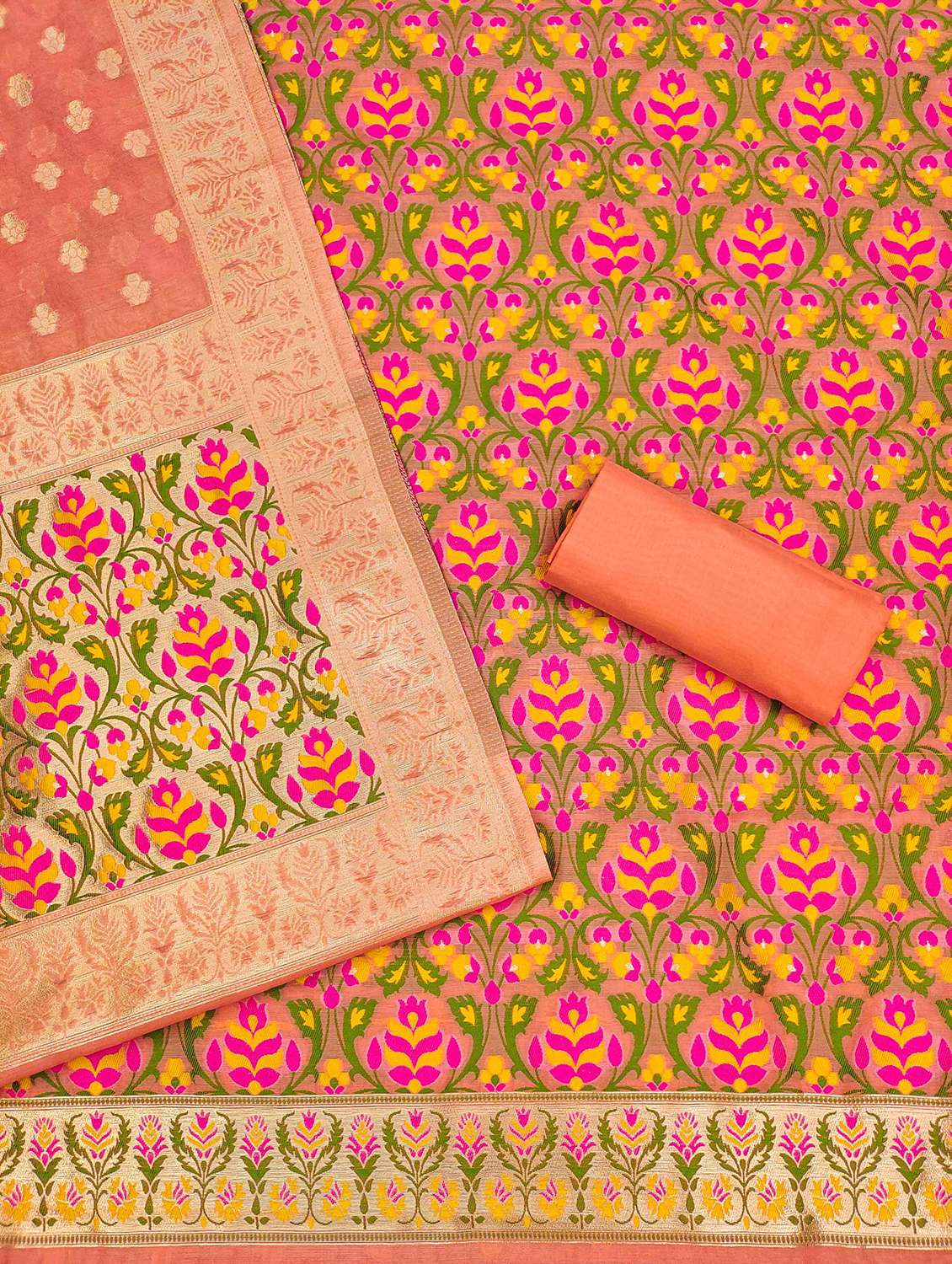 women self design unstitched suit set - 21993074 -  Standard Image - 2