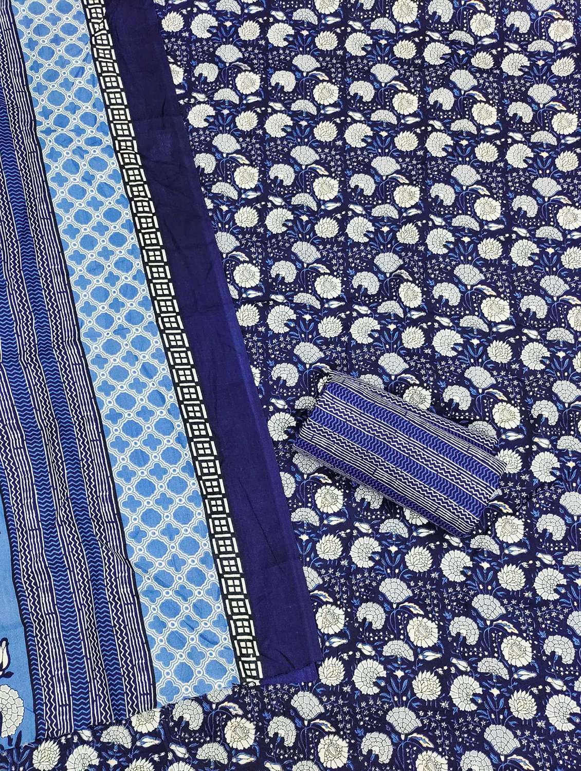 women floral printed unstitched suit set - 21993115 -  Standard Image - 2