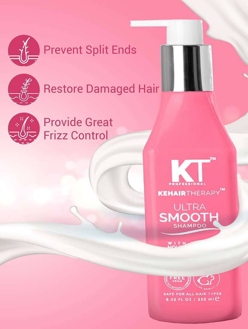kt professional kehairtherapy sulphate-free ultra smooth conditioner for chemically treated hair - 250 ml - 21993183 - Standard Image - 2