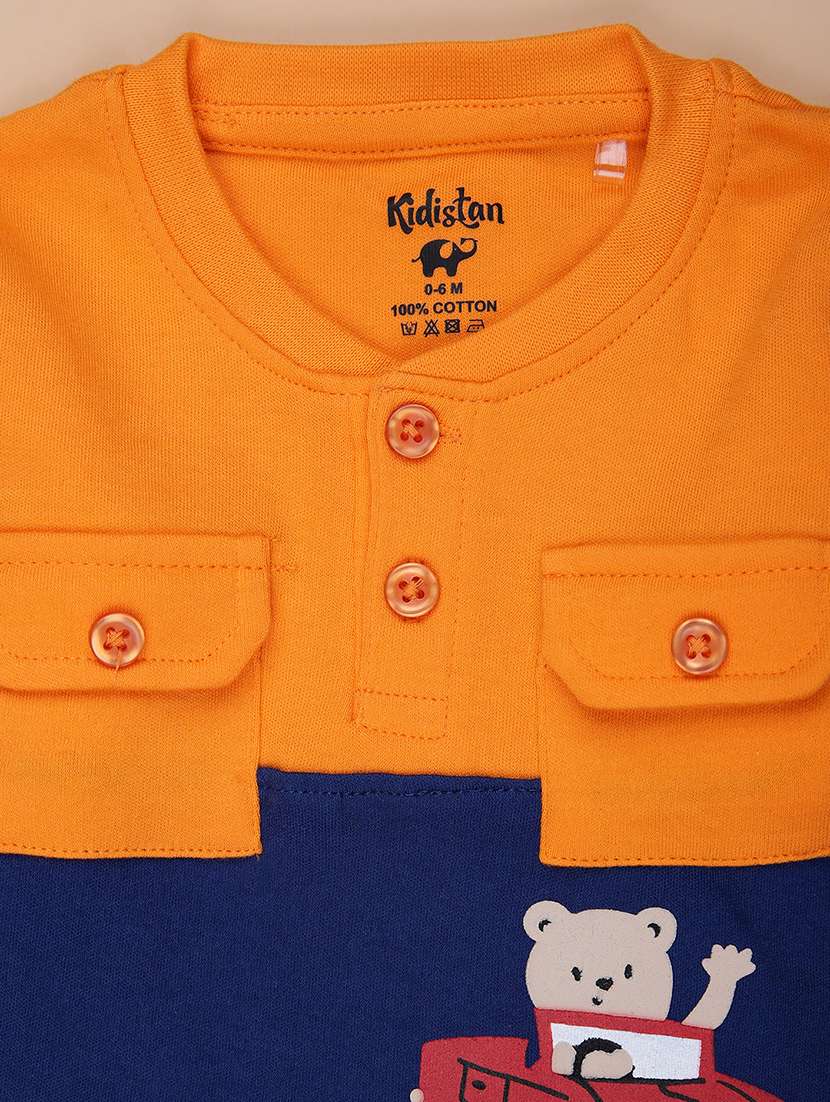 boys color blocked long sleeve t-shirt - 21993403 -  Standard Image - 2