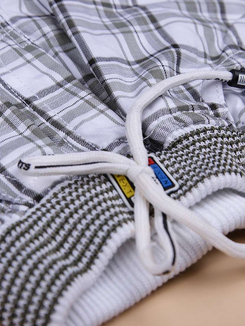 boys checkered shirt & shorts casual wear set - 21993432 -  Standard Image - 2