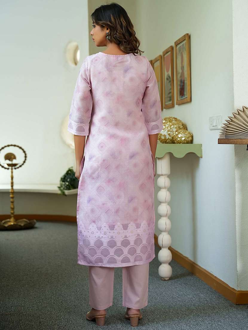 women printed kurta and pant with dupatta set - 21993605 -  Standard Image - 2