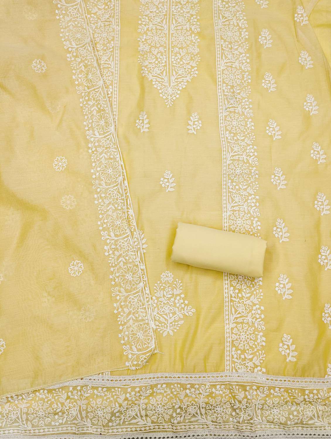 women embroidered unstitched suit set - 21993811 -  Standard Image - 2