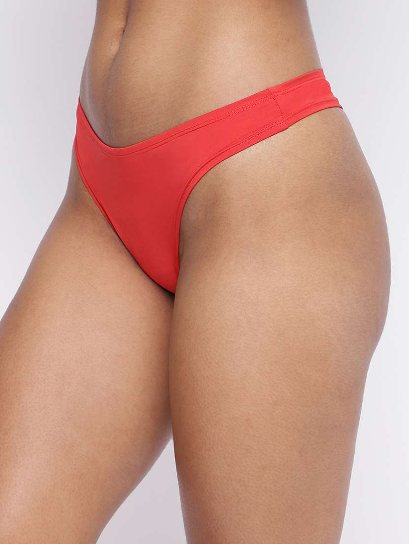 women pack of 5 solid low rise thongs - 21993848 -  Standard Image - 2