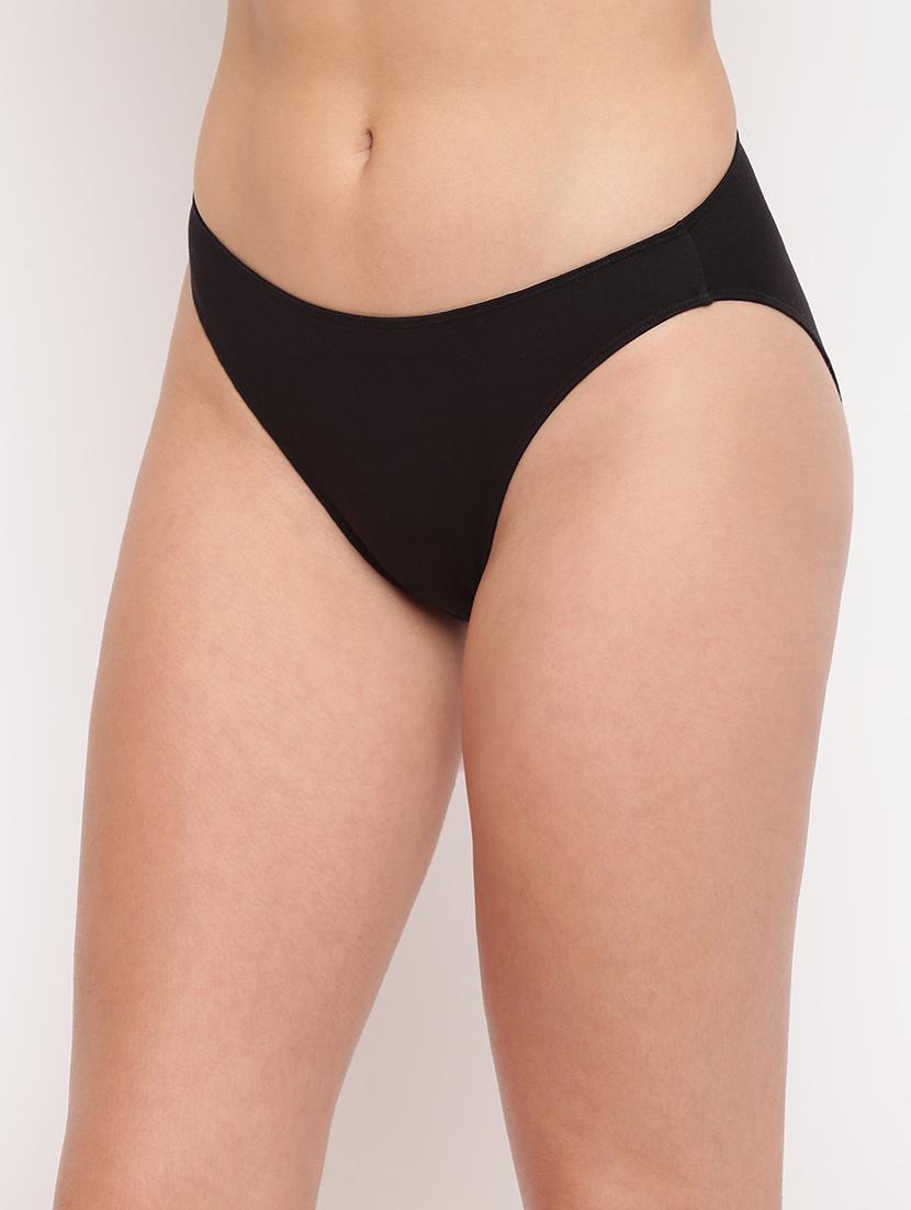 women pack of 5 solid low rise bikini panty - 21993863 - Standard Image - 2