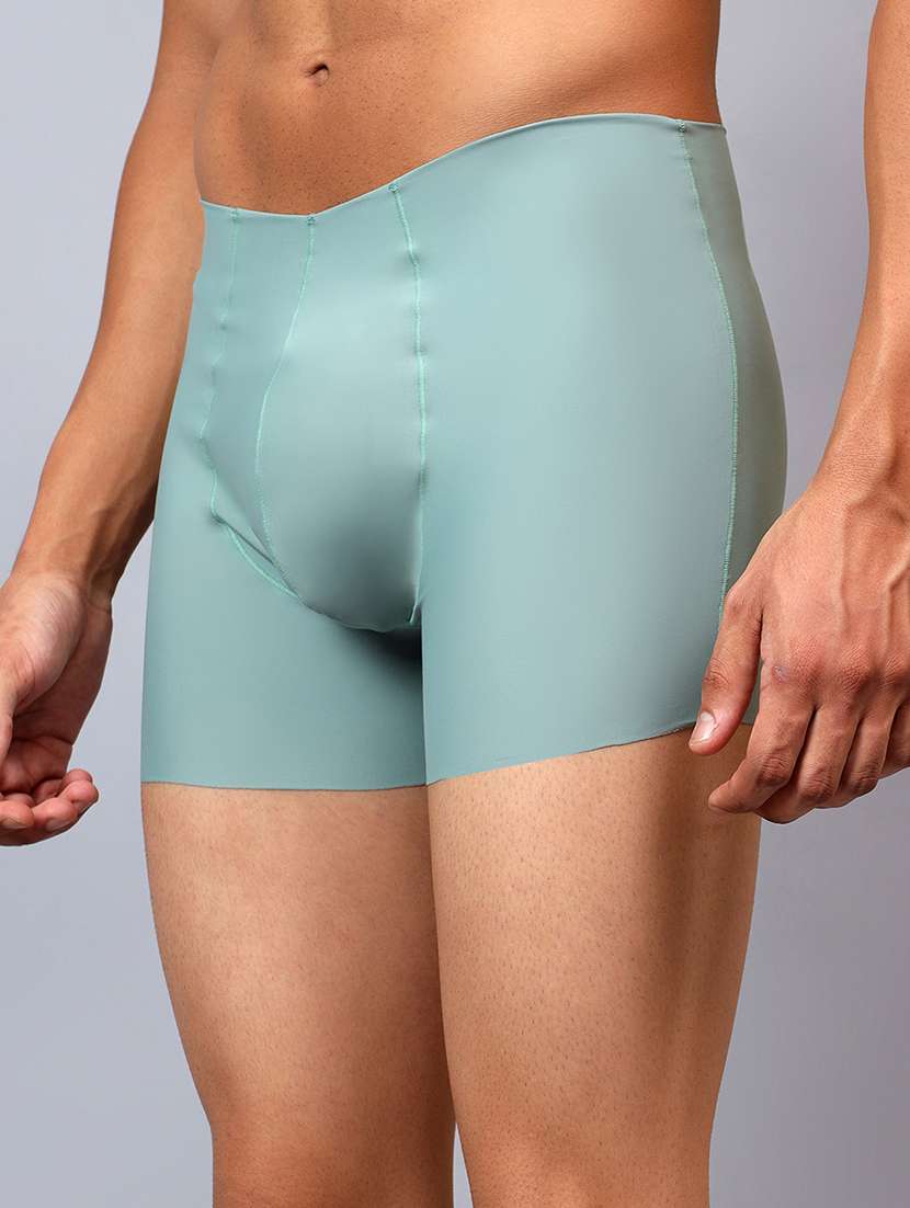 men solid mid rise seamless trunks - 21993897 -  Standard Image - 2