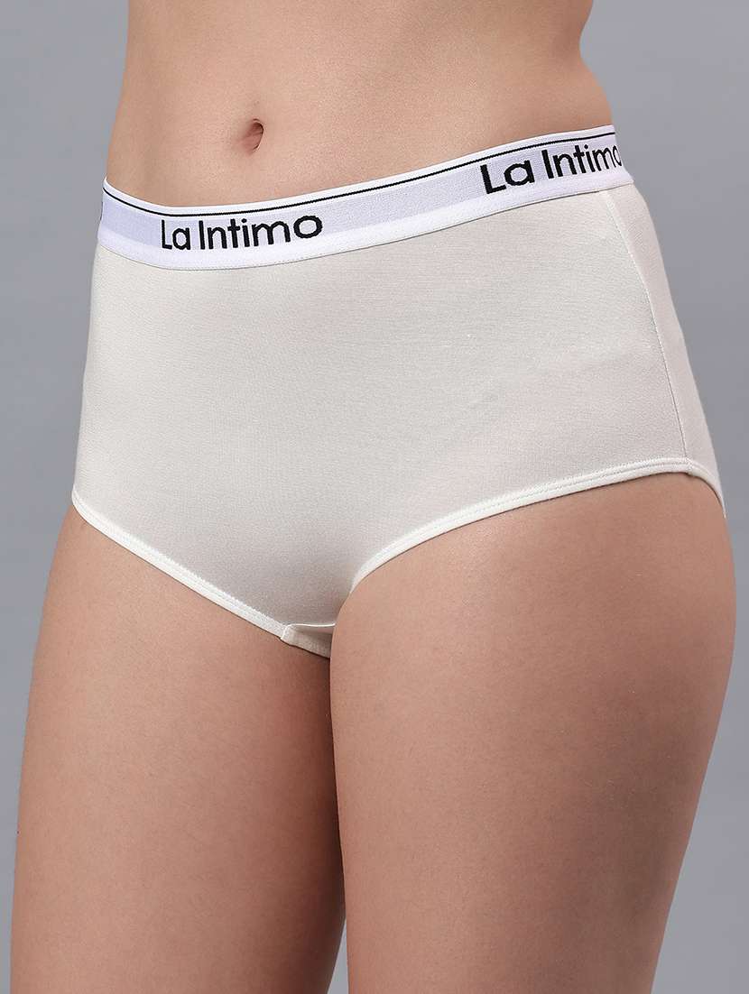 women solid mid rise hipster panty - 21993953 -  Standard Image - 2