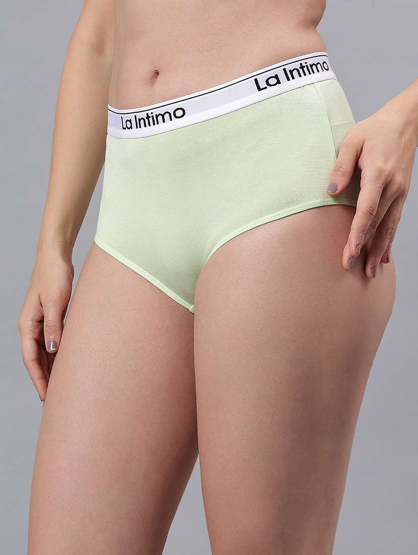 women solid mid rise hipster panty - 21993956 -  Standard Image - 2