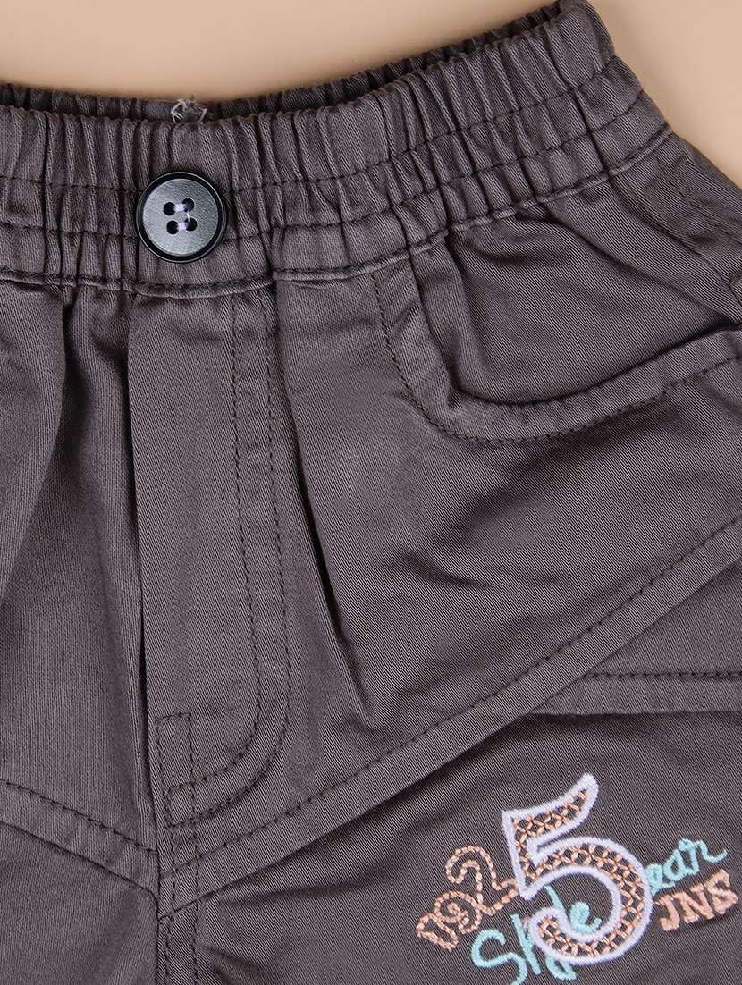 boys striped shirt & shorts casual wear set - 21994602 -  Standard Image - 2