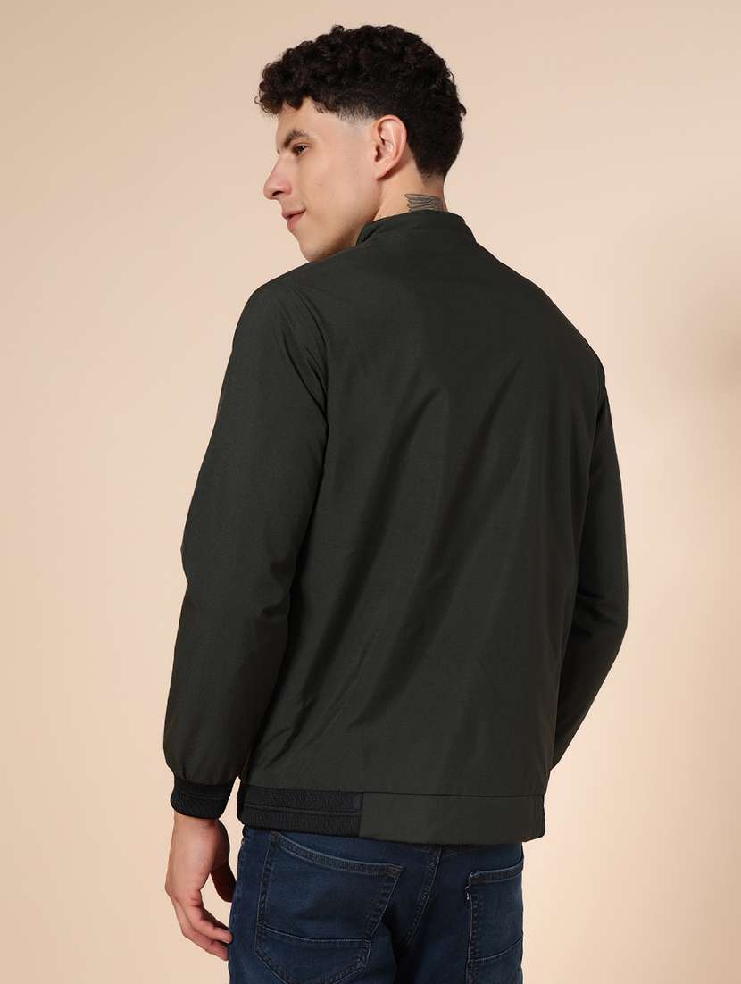 men solid long sleeve casual jacket - 21994661 -  Standard Image - 2