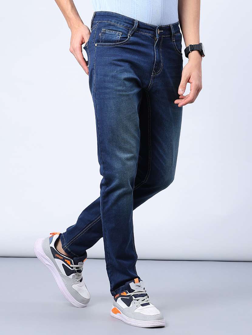 men washed mid rise full length jeans - 21994691 -  Standard Image - 2