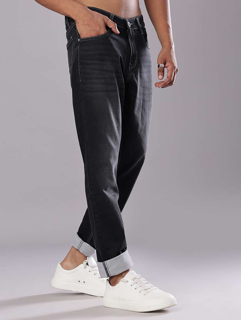 men solid mid rise slim fit jean - 21994714 -  Standard Image - 2