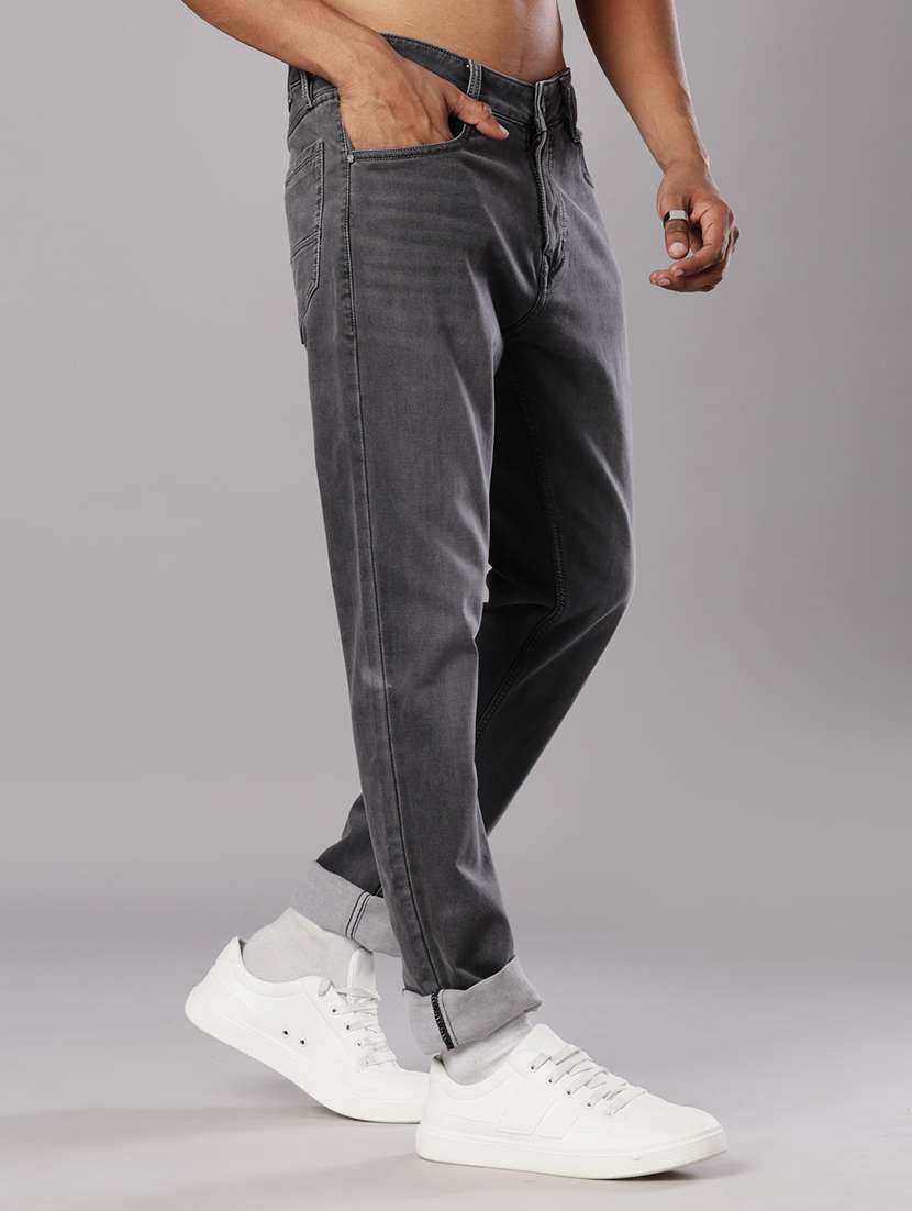 men solid mid rise slim fit jean - 21994715 -  Standard Image - 2